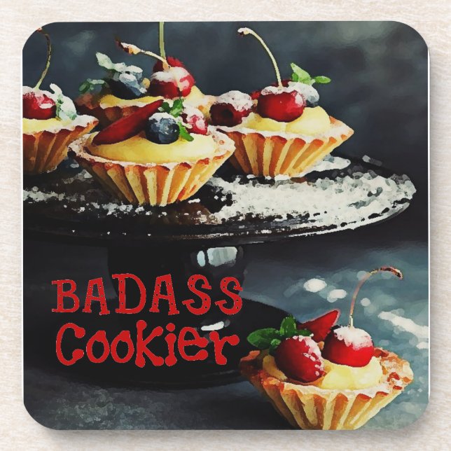 POSAVASOS BADASS COOKIER DIVERSOS DIFERENTES DINERO COASTER (Frente)