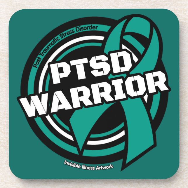 Posavasos Badge...PTSD (Frente)