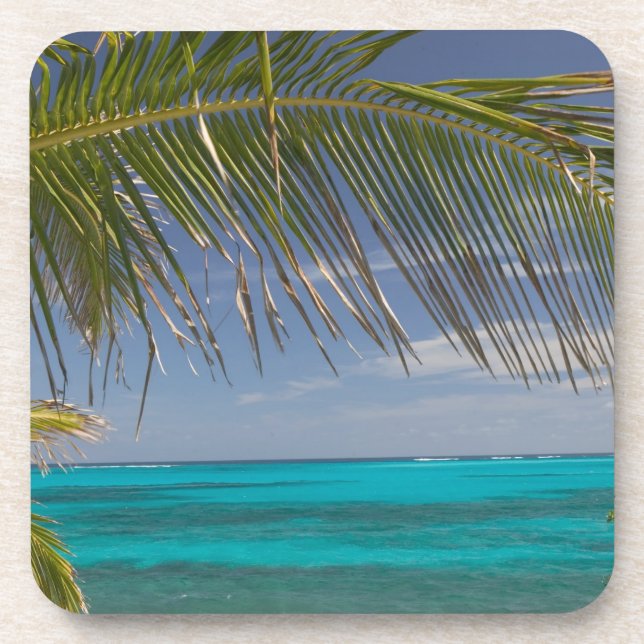 Posavasos BAHAMAS, Abacos, Cays Leales, Cayo Man O'War: (Frente)