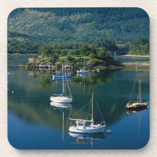 Posavasos Bahía de los Obispos, Loch Leven, Ballachullish,