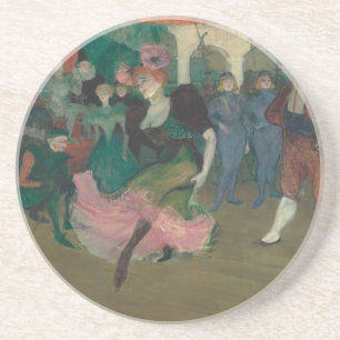 Posavasos Bailando con la pintura Bolero - Toulouse-Lautrec