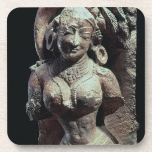 Posavasos Bailarín, del templo de Sun de Kanara, indio, 13t