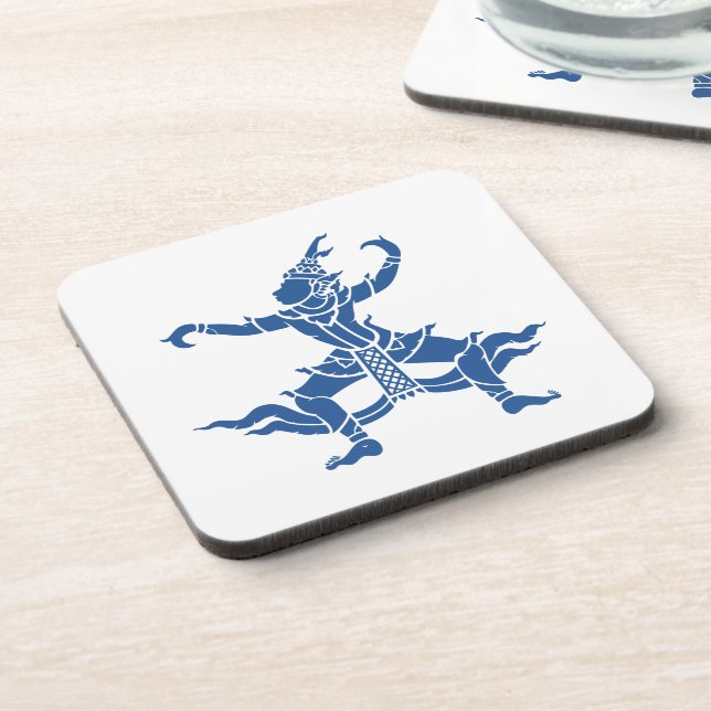 Posavasos Bailarina tailandesa ⚠ ⚠ Rótulo tailandés (Lado Izquierdo)