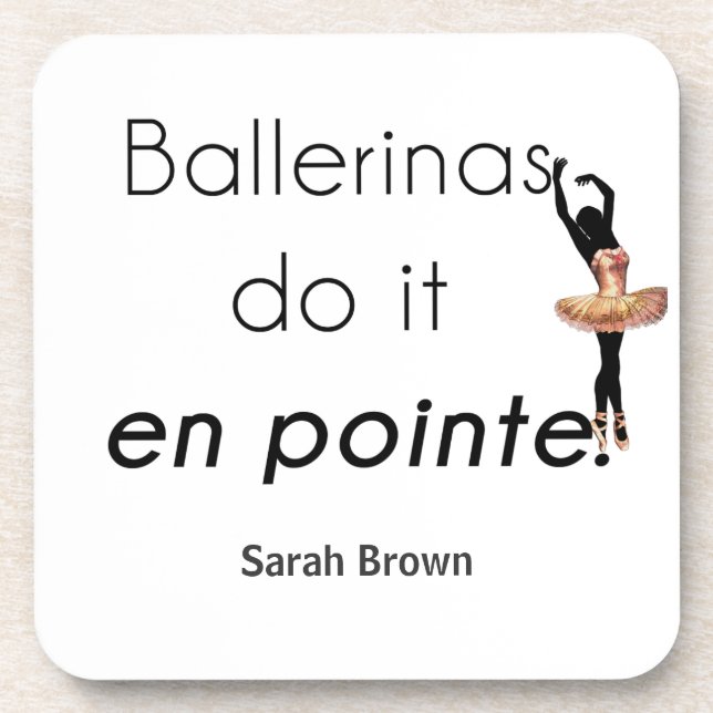 Posavasos Bailarinas así! (Frente)