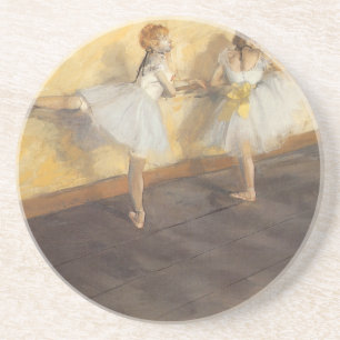 Posavasos Bailarinas en la barra de Edgar Degas, Ballet Vint