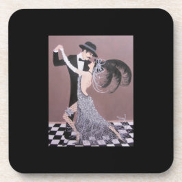 Posavasos Bailarines/difícilmente del vintage prácticos de