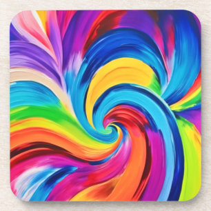 Posavasos Baile cromático vibrante