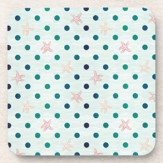 Posavasos Baile de Estrellas de Mar con Puntos