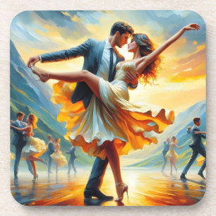 Posavasos Baile de Salón Música de Baile Swing