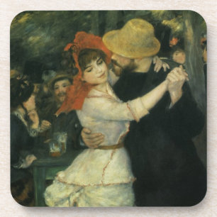 Posavasos Baile en Bougival de Pierre Renoir, Arte Antiguo