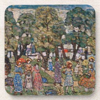 Posavasos Bajo los árboles de Maurice Prendergast, Arte fino