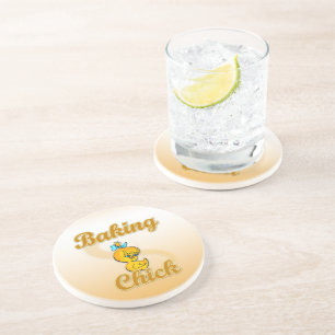 Posavasos Baking Chick