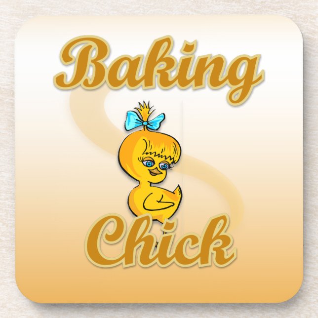 Posavasos Baking Chick (Frente)