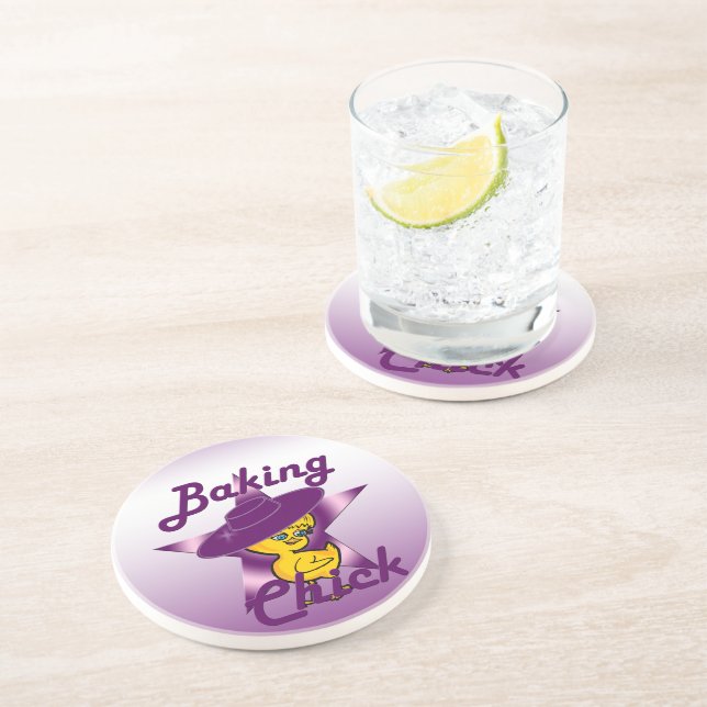 Posavasos Baking Chick #9 (Lado)