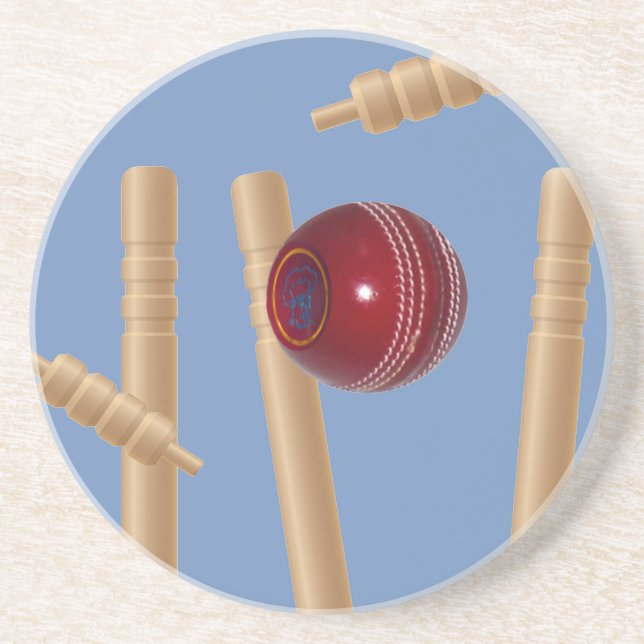 Posavasos Balas Y Trozos De Cricket, (Frente)