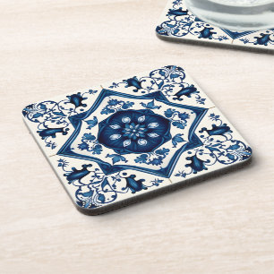 Posavasos Baldosas mediterráneas, portuguesas, azulejo, mall