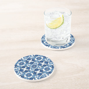 Posavasos Baldosas mediterráneas, portuguesas, azulejo, mall