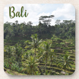 Posavasos Bali Ubud Terraced Rice Fields
