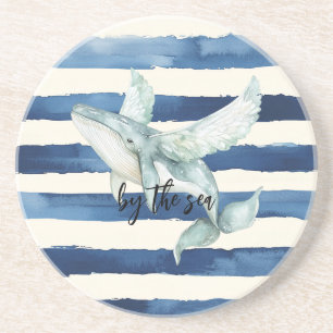 Posavasos Ballena de Océano Azul Por el mar