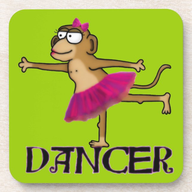 Posavasos Ballet de mono (Frente)