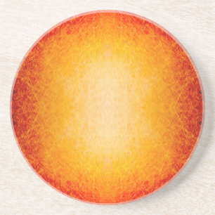 Posavasos Balón de fuego resplandeciente