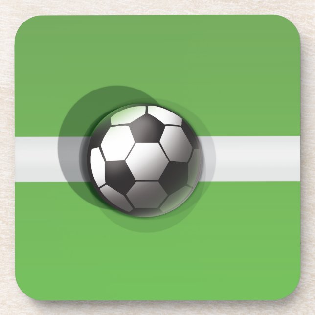 Posavasos Balón de fútbol (Frente)