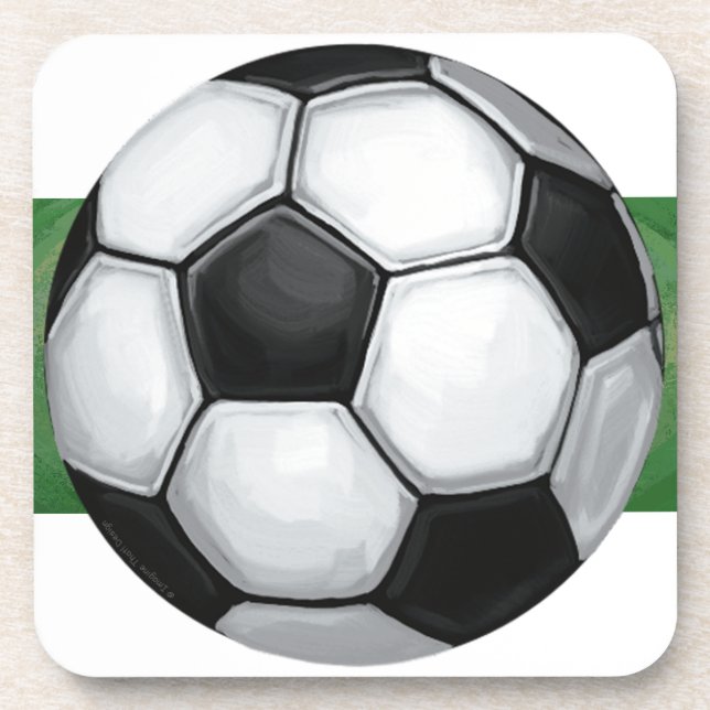 Posavasos Balón de fútbol (Frente)