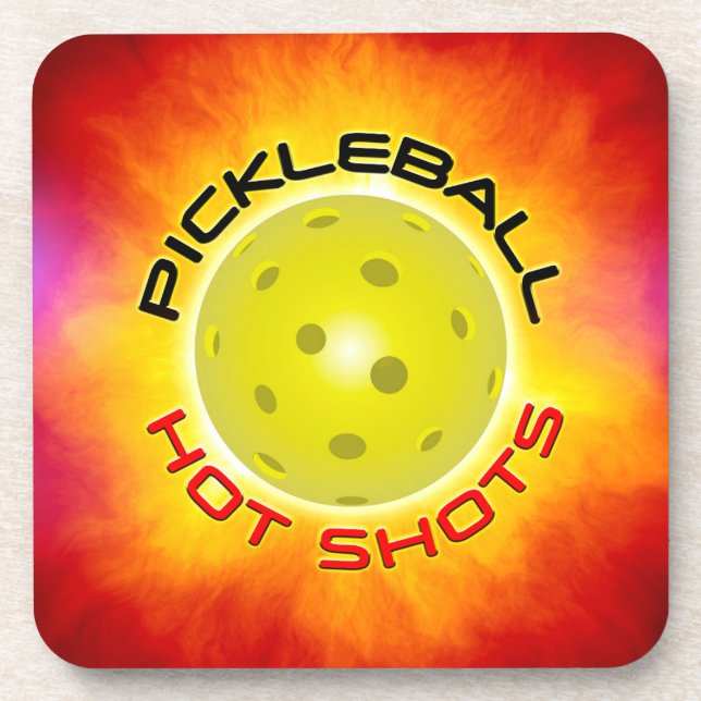 Posavasos Baloncesto Balas calientes 1 (Frente)