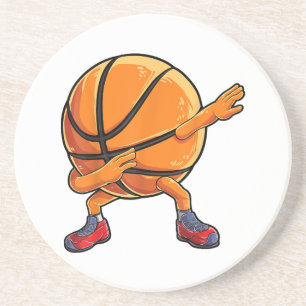 Posavasos Baloncesto Dabbing Ball Graciosos Niños Hombres De