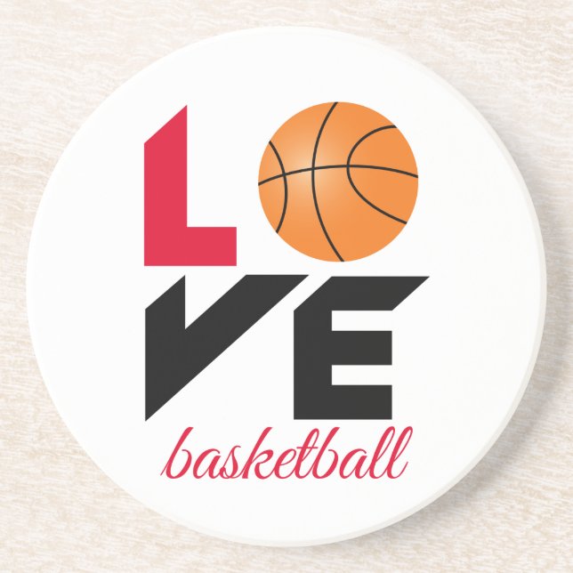 Posavasos Baloncesto de amor (Frente)