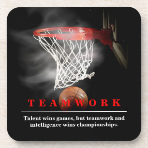 Posavasos Baloncesto de equipo Motivacional Inspirador