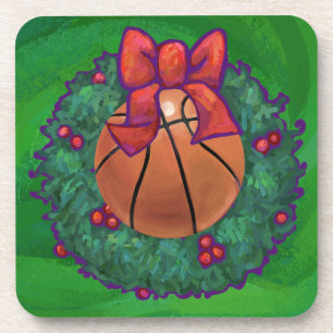 Posavasos Baloncesto en Corona de Navidad