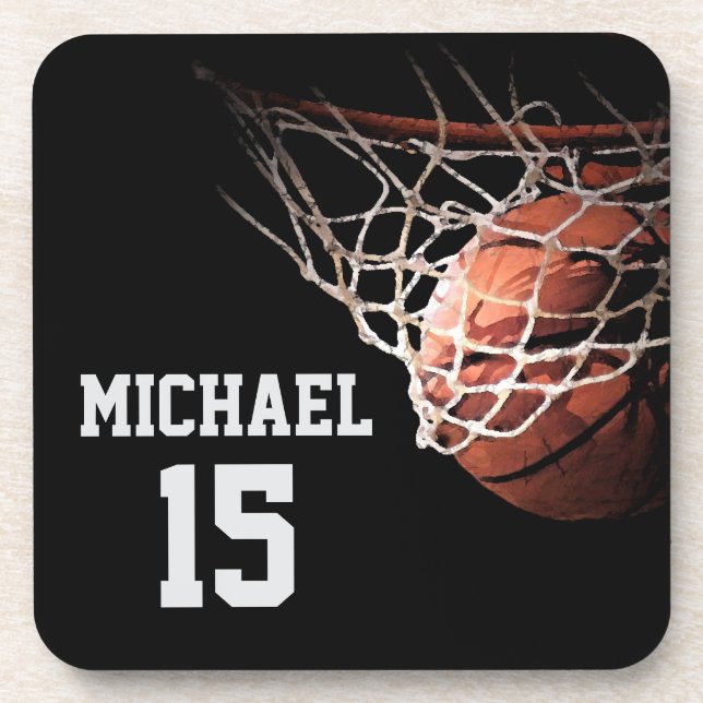 Posavasos Baloncesto Tu Nombre (Frente)