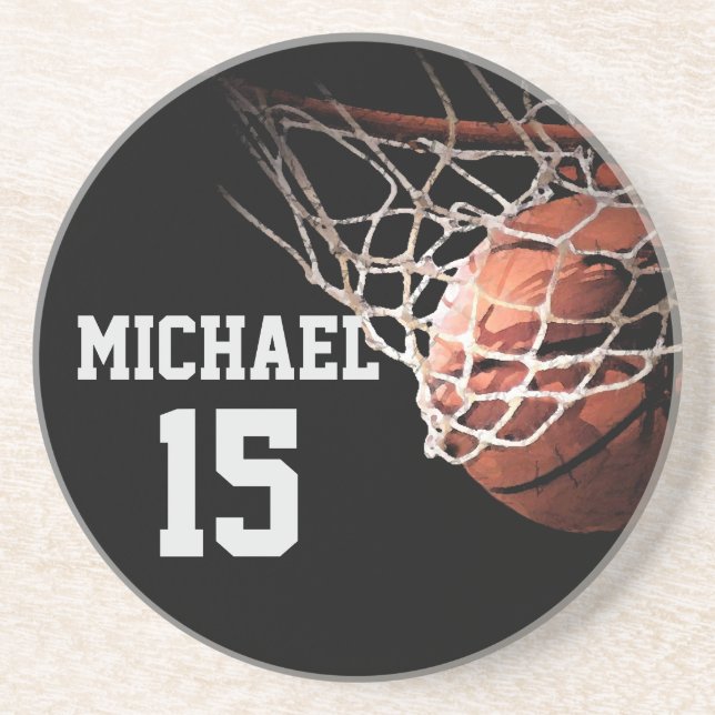 Posavasos Baloncesto Tu Nombre (Frente)