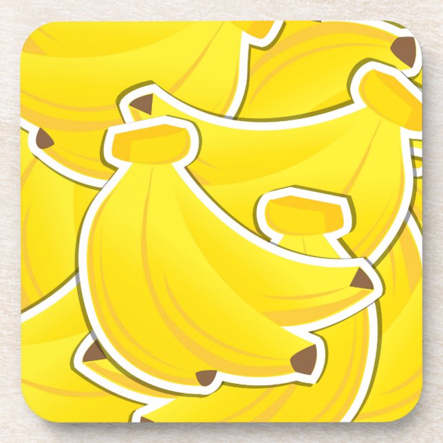 Posavasos Bananas divertidas (Frente)