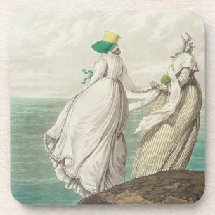 Posavasos Bañando el lugar, de la "galería de la moda", 17
