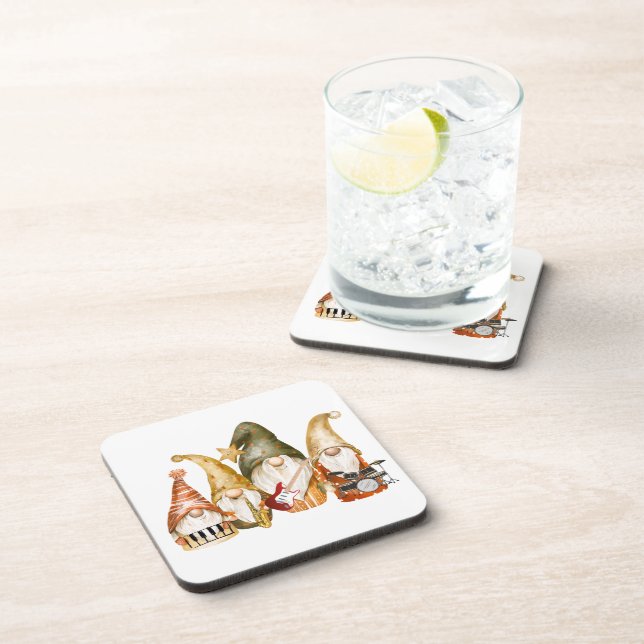 Posavasos Banda de cuatro piezas en Gnome (Lado Derecho)