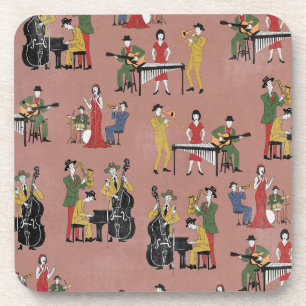 Posavasos Banda de Jazz Vintage