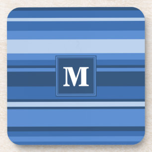Posavasos Bandas azules monográficas