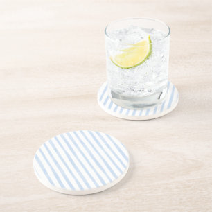 Posavasos Bandas azules orgánicas
