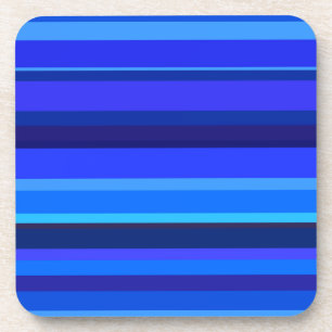 Posavasos Bandas horizontales azules