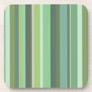 Posavasos Bandas horizontales de color verde oliva