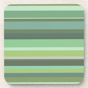 Posavasos Bandas horizontales de color verde oliva