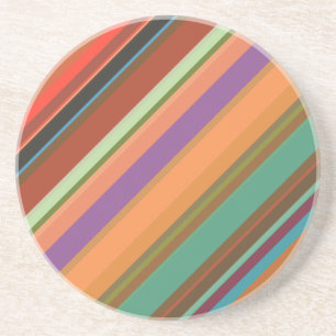 Posavasos Bandas multicoloreadas #1