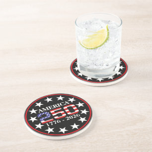 Posavasos Bandera Americana 250 Aniversario EEUU 1776-2026