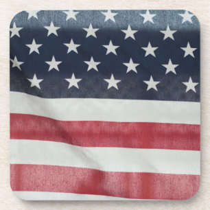 Posavasos Bandera americana en el condado de Sussex justo