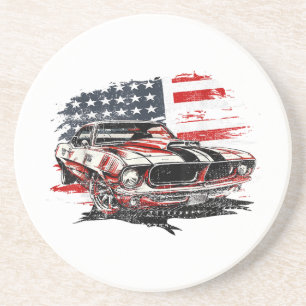 Posavasos Bandera Americana Patriota