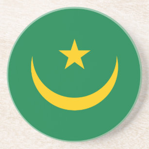 Posavasos Bandera antigua de Mauritania
