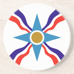 Posavasos Bandera asiria - Montaña Ata d'Ator