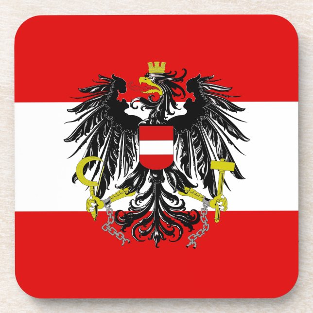 Posavasos Bandera austríaca (Frente)